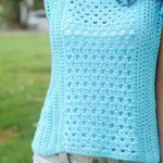 Modern Summer Top Tee Free Crochet Pattern