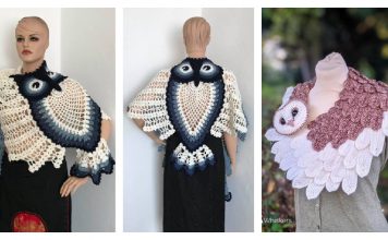 Owl Shawl Crochet Pattern