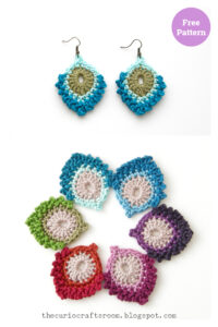 10+ Awesome Earrings Free Crochet Pattern and Paid - Page 3 of 3