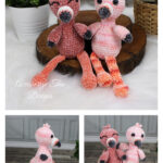 Pocket Pal Flamingo Amigurumi Free Crochet Pattern