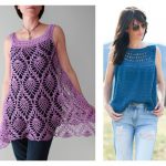 Summer Top Free Crochet Pattern and Paid