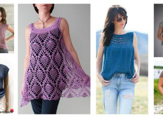 Summer Top Free Crochet Pattern and Paid