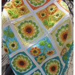 Sunflower Blanket Crochet Pattern