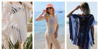 10+ Beach Cover Up Free Crochet Patterns