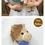 Amigurumi Horse and Donkey Free Crochet Pattern