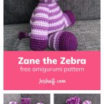 Amigurumi Zebra Free Crochet Pattern