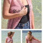 Classic Beach Cover Up Free Crochet Pattern