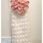 Floral Blooms Hand Towel Free Crochet Pattern