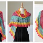 Gorgeous Lace Shawl Free Crochet Pattern