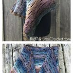 Gorgeous Rivers Shawl Free Crochet Pattern