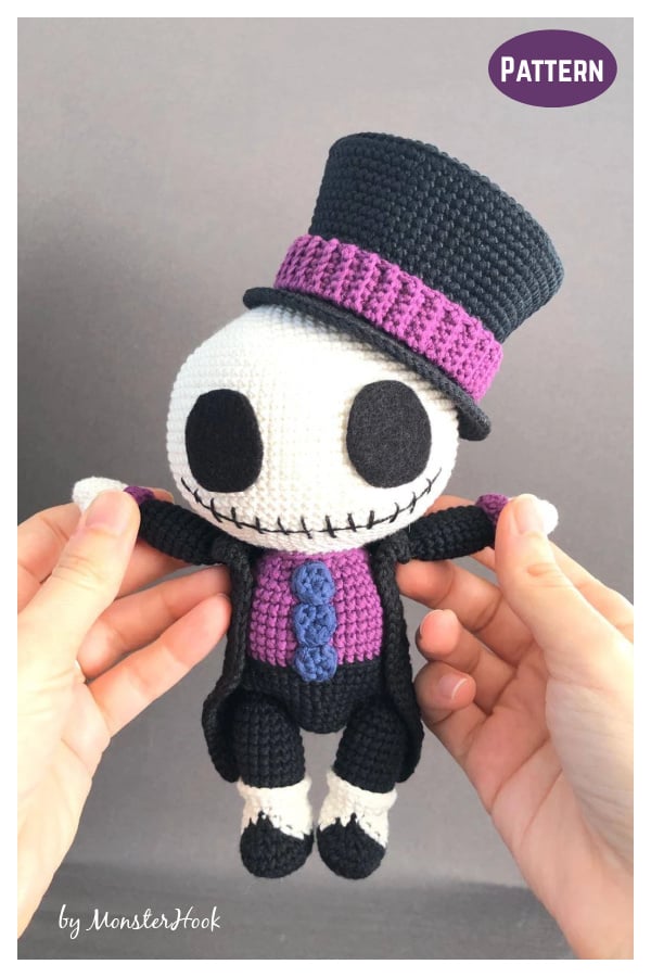 Halloween Jack Skellington Crochet Pattern