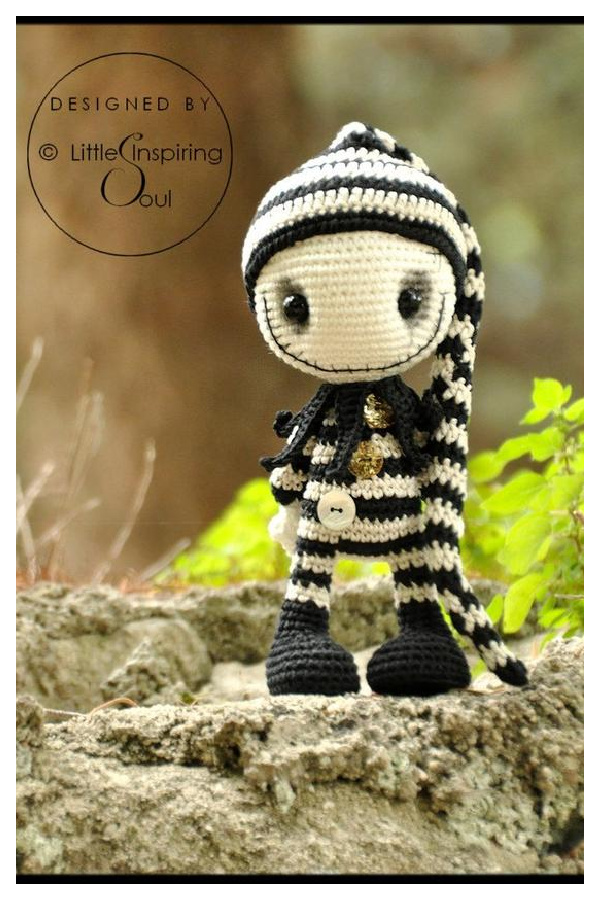 Jack Skellington Doll Crochet Pattern 