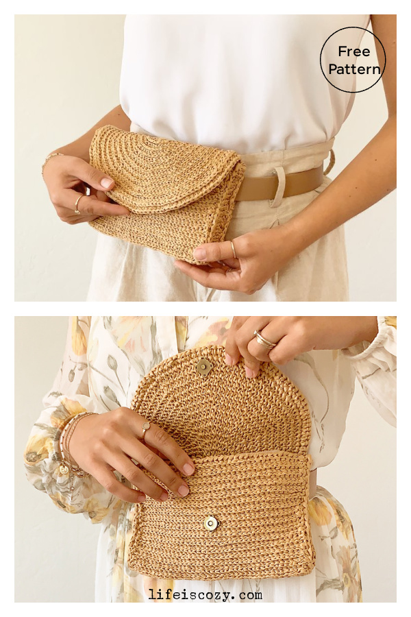 Luna Belt Bag Free Crochet Pattern