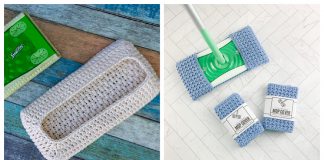 Reusable Duster Cover Free Crochet Pattern