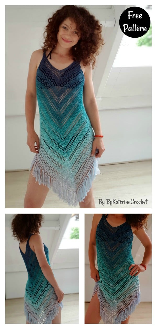Sunshine Crochet Beach Cover Up Free Pattern In Crochet Crochet | My ...