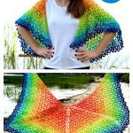 Summer Petals Shawl Free Crochet Pattern