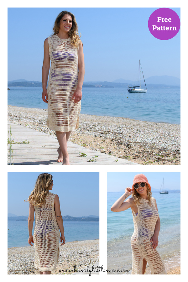 Vacation Beach Dress Free Crochet Pattern