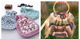 7 Granny Square Bag Free Crochet Patterns