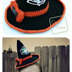 Adorable Witch Hat Free Crochet Pattern