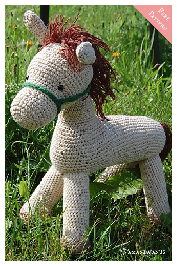 Amigurumi Perfect Pony Free Crochet Pattern 