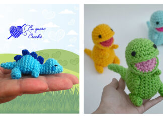 Baby Dinosaur Amigurumi Free Crochet Patterns