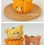 Bear Pumpkin Free Crochet Pattern