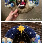 Bethlehem Nativity Wreath Crochet Pattern