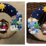 Bethlehem Nativity Wreath Crochet Pattern