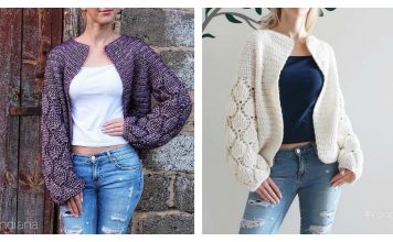 Cardigan Figs Free Crochet Pattern and Video Tutorial