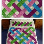 Celtic Knot Granny Blanket Free Crochet Pattern