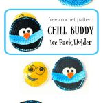 Chill Buddy Ice Pack Cover Free Crochet Pattern