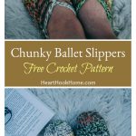 Chunky Ballet Slippers Free Crochet Pattern