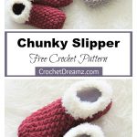 Chunky Slipper Free Crochet Pattern