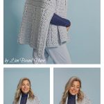 Evelina Cabled Wrap Free Crochet Pattern