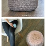 Floor Cushion Free Crochet Pattern