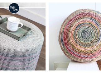 Free Crochet Floor Pouf Pattern