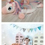 Hand Crochet Baby Animal Rug Crochet Pattern