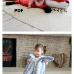 Hand Crochet Baby Animal Rug Crochet Pattern