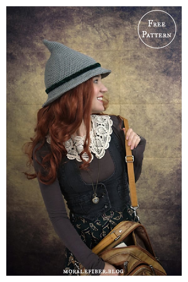 Hedge Witch Hat Free Crochet Pattern