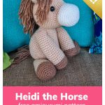 Heidi the Horse Amigurumi Free Crochet Pattern