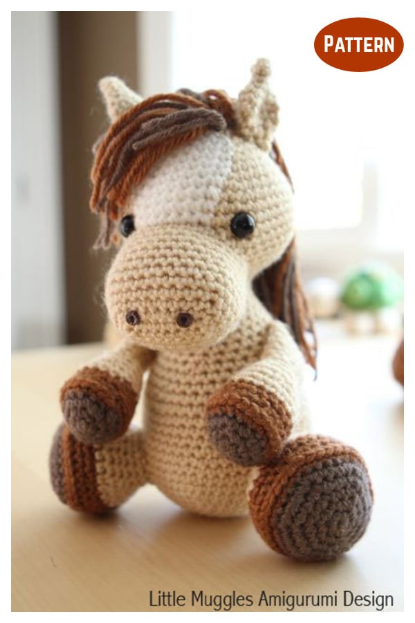 Horse Amigurumi Crochet Pattern