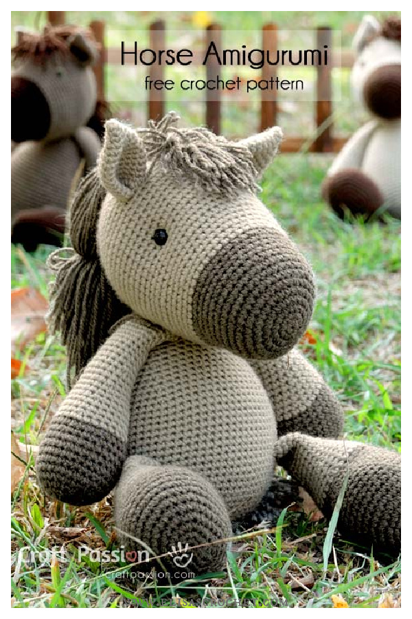 Horse Amigurumi Free Crochet Pattern 