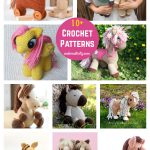 Horse Amigurumi Free Crochet Pattern and Paid