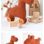 Horse Toy Amigurumi Free Crochet Pattern