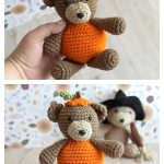 Little Pumpkin Bear Free Crochet Pattern