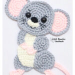 Mouse Applique Crochet Pattern