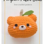 Pumpkin Patch Bear Free Crochet Pattern