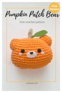 Pumpkin Bear Amigurumi Free Crochet Pattern