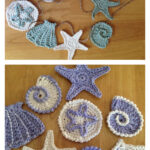 Seashell Motifs Free Crochet Pattern