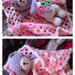 Sleeping Teddy Bear Free Crochet Pattern